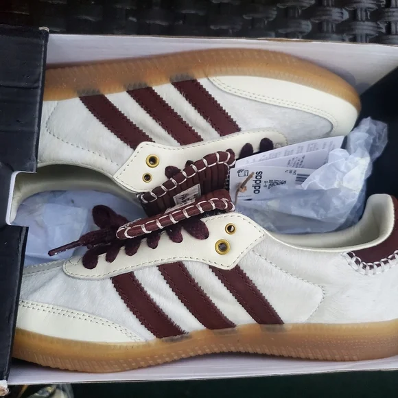 New in Box Wales Bonner x Adidas Samba Pony 'Cream White' - Picture 2 of 10